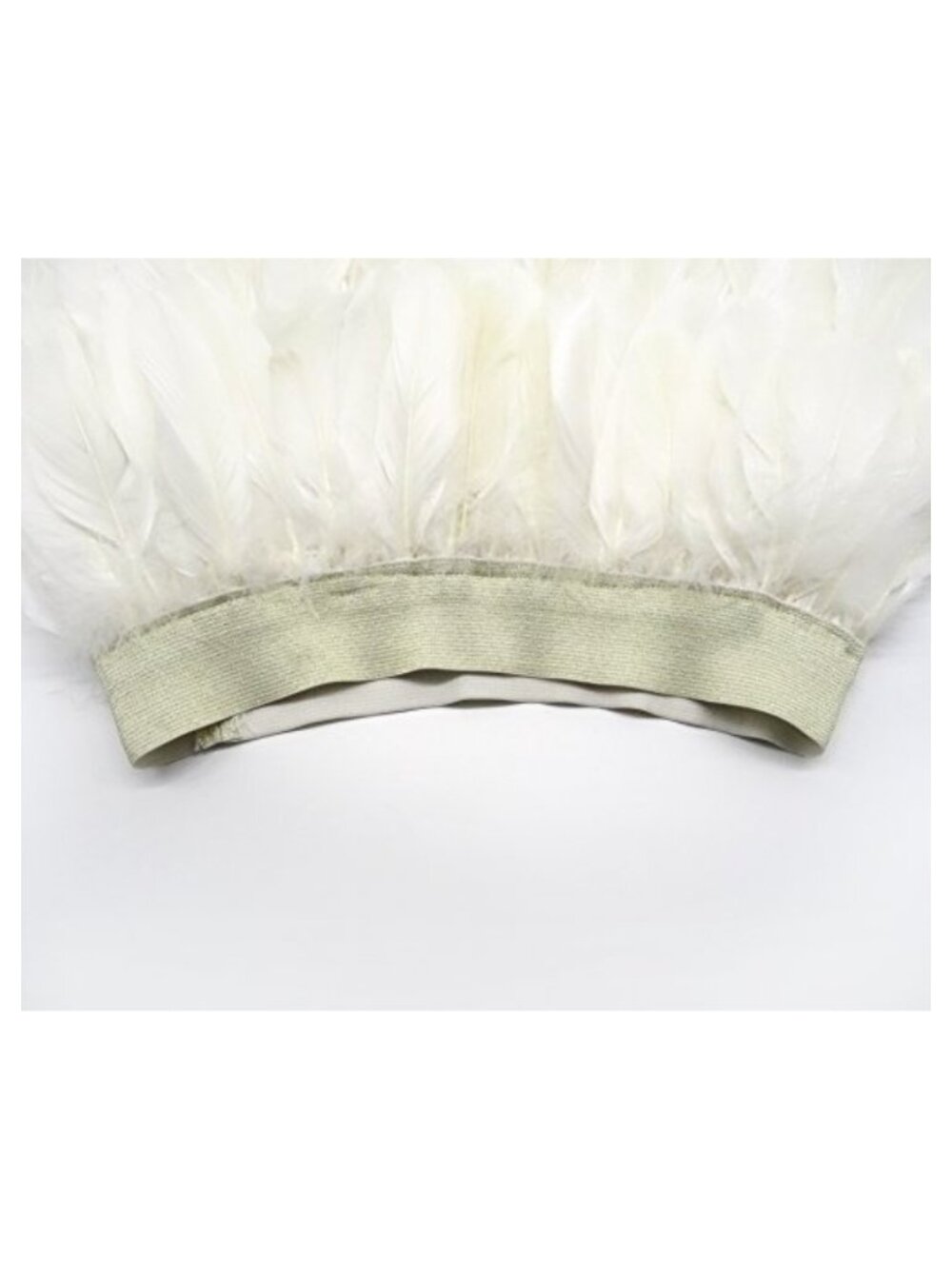 Goose Feather A-Line Mini Skirt Elastic Waist Party Cosplay - Picture 3 of 6